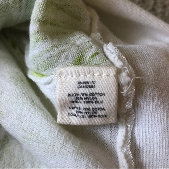 Anthropologie Cream Cardigan with Rabbit Print - Picture 7 of 7